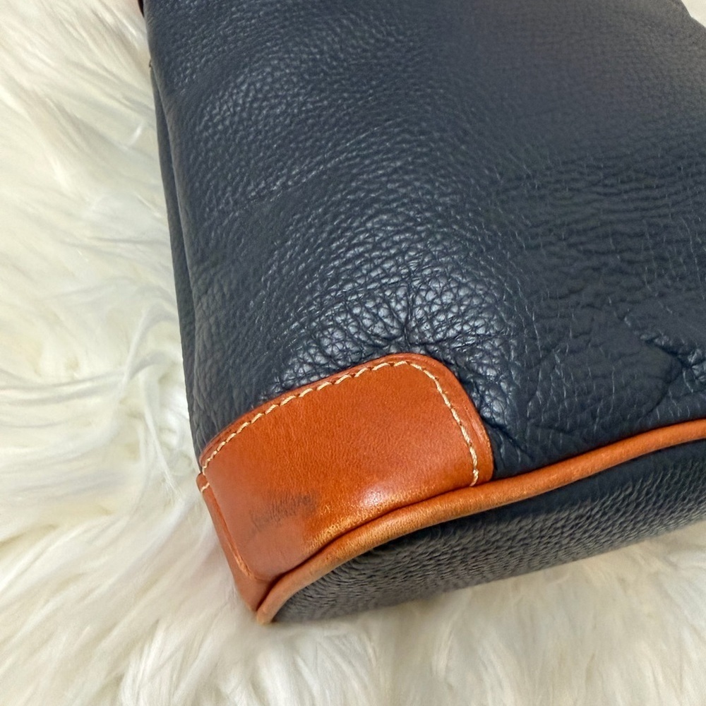 Dooney & Bourke Black and Tan Crossbody Bag - Picture 7 of 14